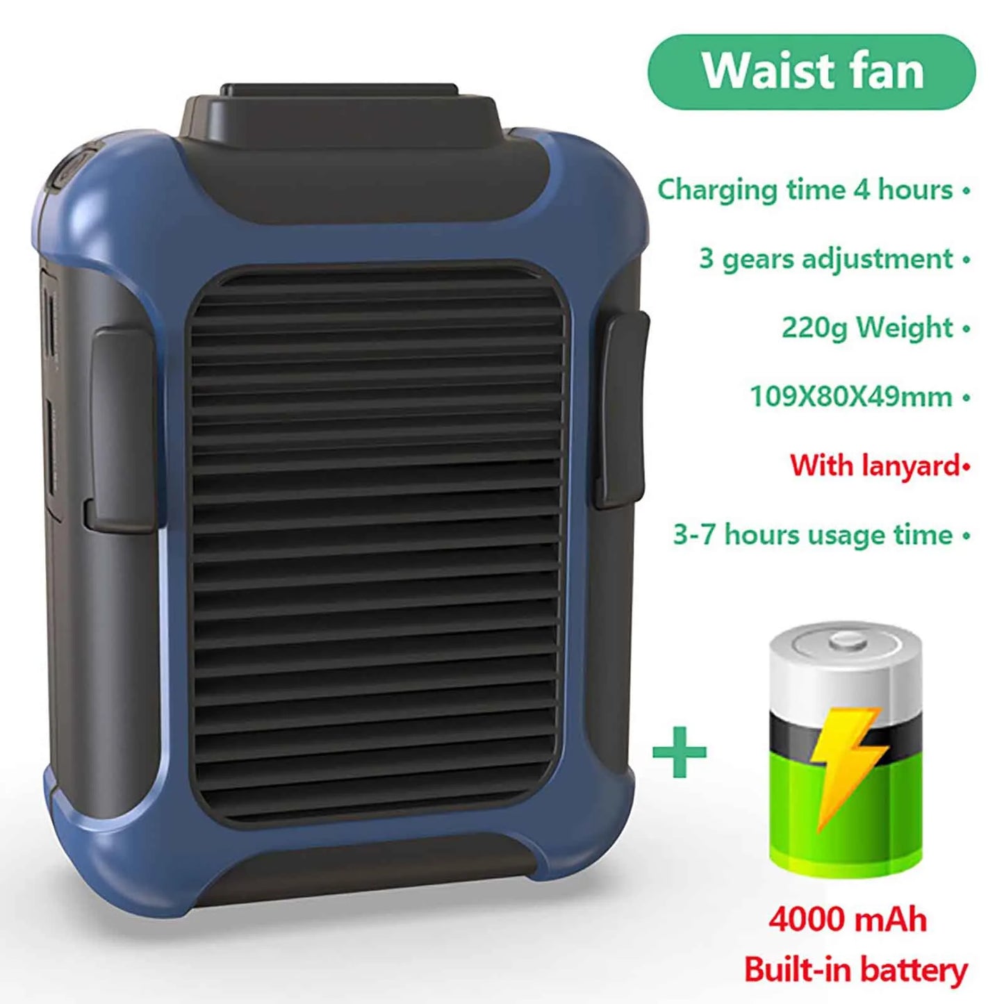 Portable Air Cooling Fan