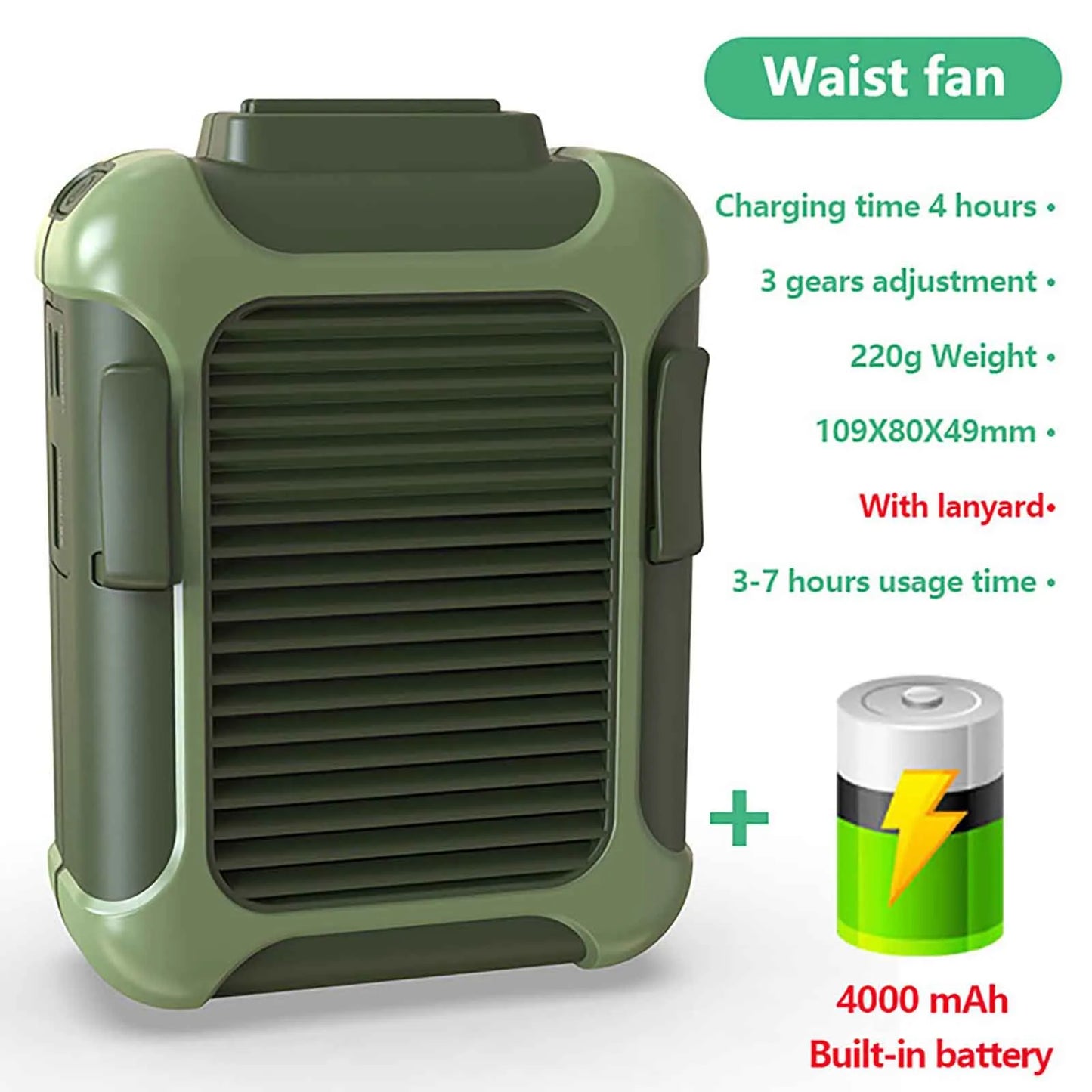 Portable Air Cooling Fan