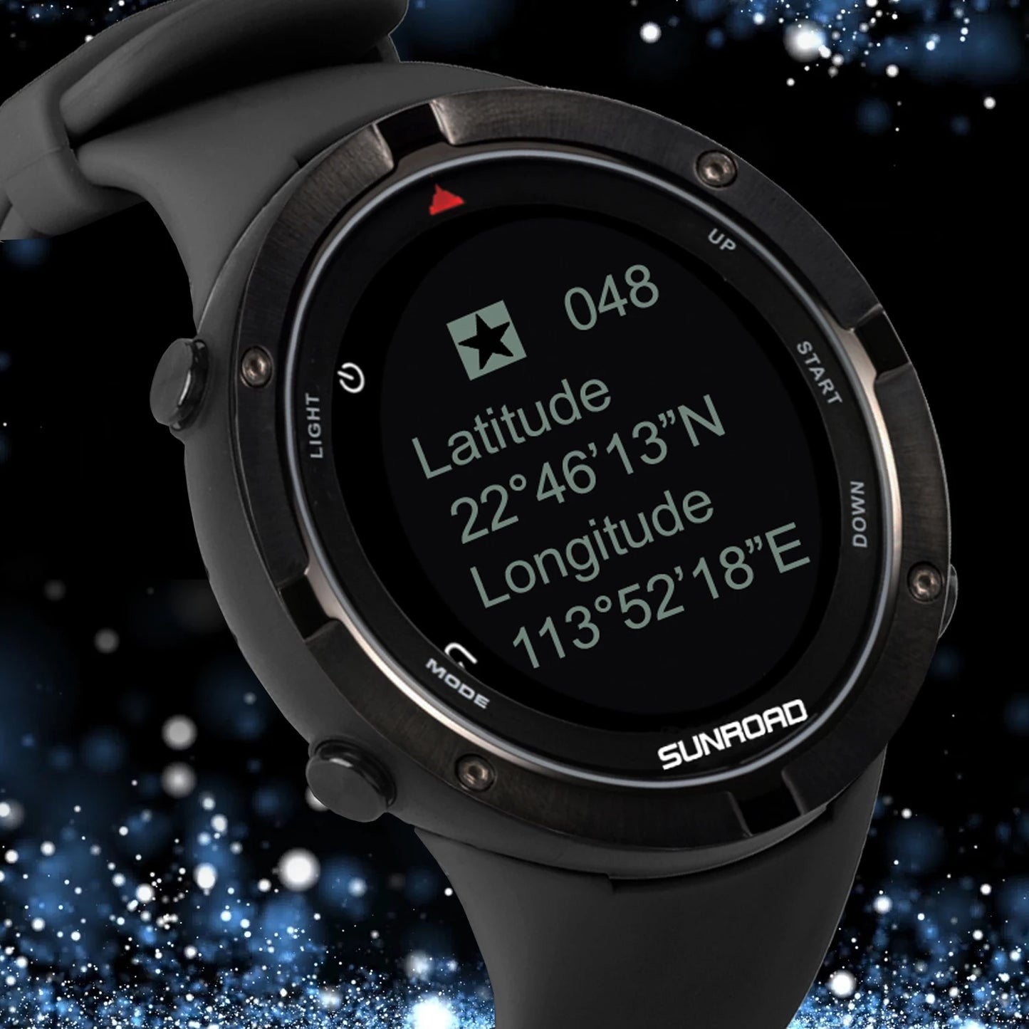 Sports Watch, GPS, Heart Rate Tracker, Alitmeter, Compass