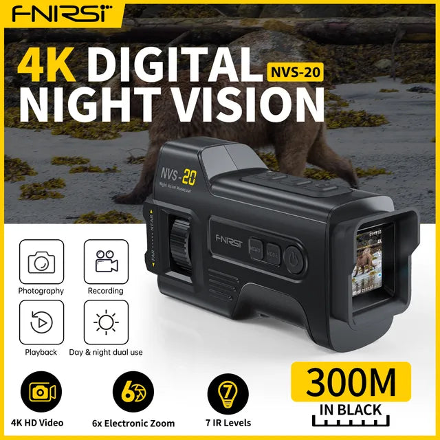 4K HD Monocular Night Vision Goggles